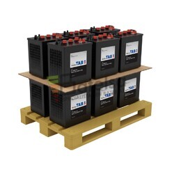 Pack 12 bater�as TAB GC2 B225 | 6 Voltios 250 Amperios